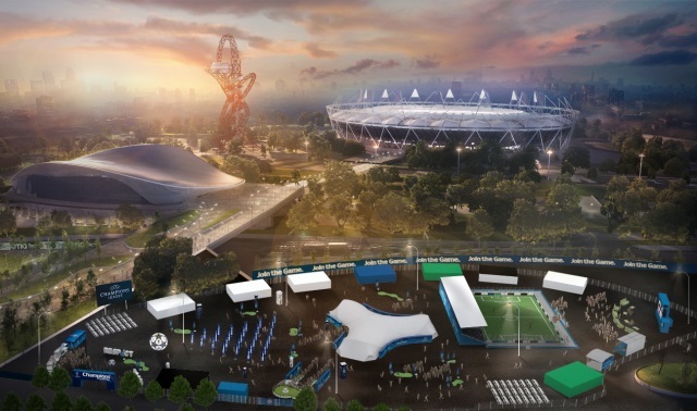 UEFA Champions Festival Comes To Stratford