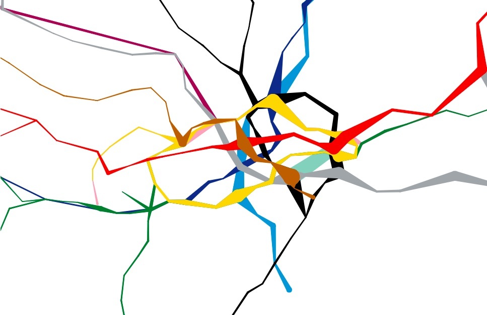 This Map Shows When And Where Passengers Get Off The Tube