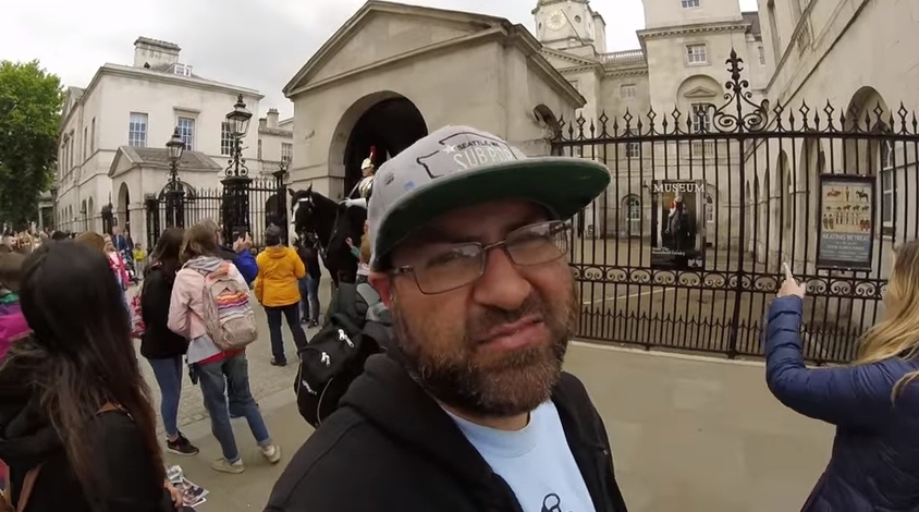 This Tourist Sketched A Royal Guard... Then Something Lovely Happened
