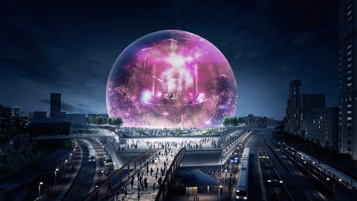 Imagine Going To A Concert Inside This Futuristic Glass Ball