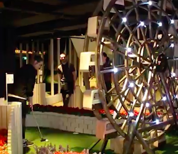 Make Your Night A Hole-In-One At This Crazy Golf Club