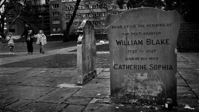 William Blake's tombstone