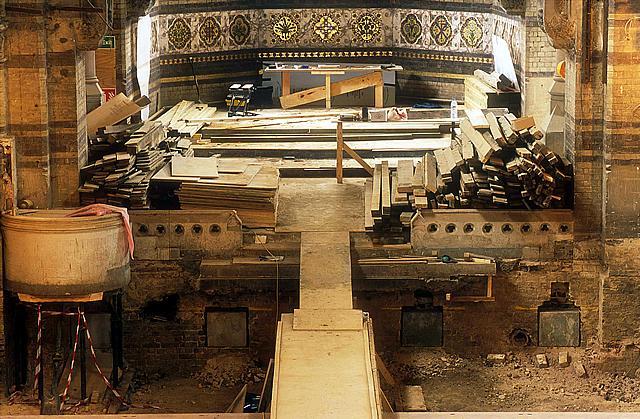 Can you tell what it is yet? Further on in the restoration process 