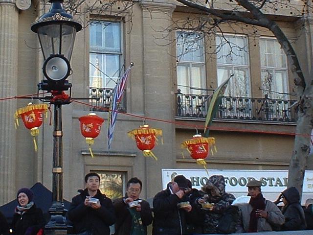 Noodles in the cold 