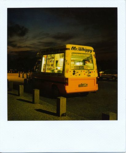 Mr. Whippy, taken with a Polaroid SX70  
 