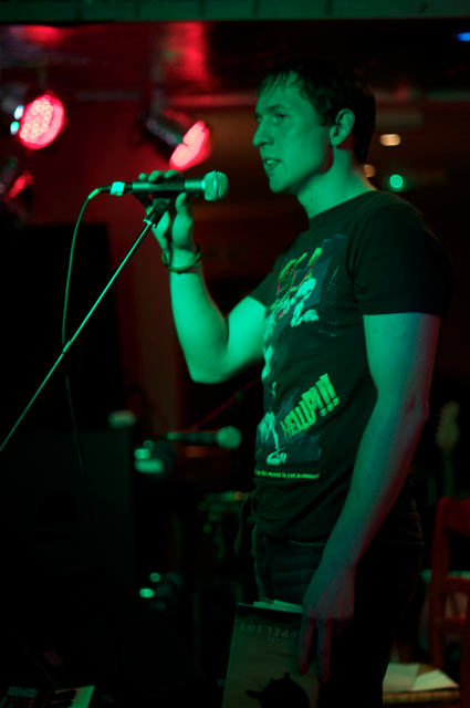 Poet, Chris McCabe, By Chris Sparrow 