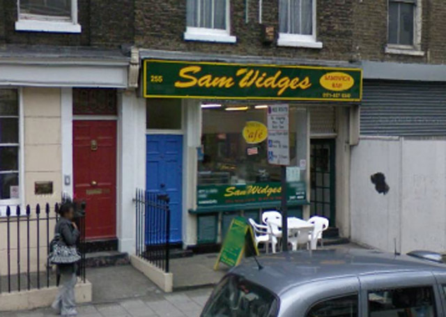 Old fave Sam Widges on Grays Inn Road.