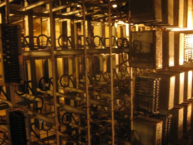 The main switchboard. 