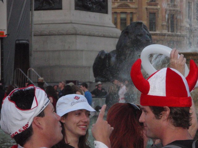 ... except maybe Canada themed underpants on your head.