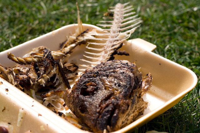 ...and after consumption. That's good eatin'! 