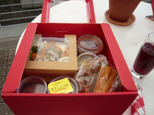 The picnic! Photo by W P Wiles 