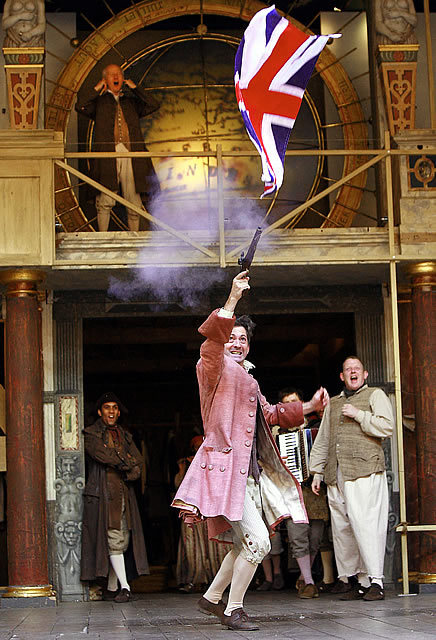 Gregory Gudgeon at Robespierre. Slightly pissed off with the English reaction to the revolution Photo by John Haynes