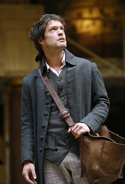 We found John Light a little too sulky as the eponymous hero Photo by John Haynes