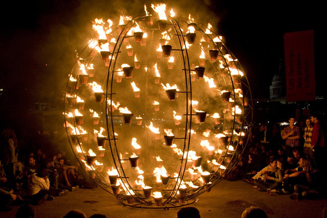 Fire sphere by Compagnie Carabosse (thegirlrg) 