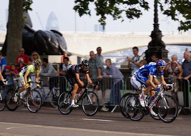 Past Waterloo Bridge by M.J.S  