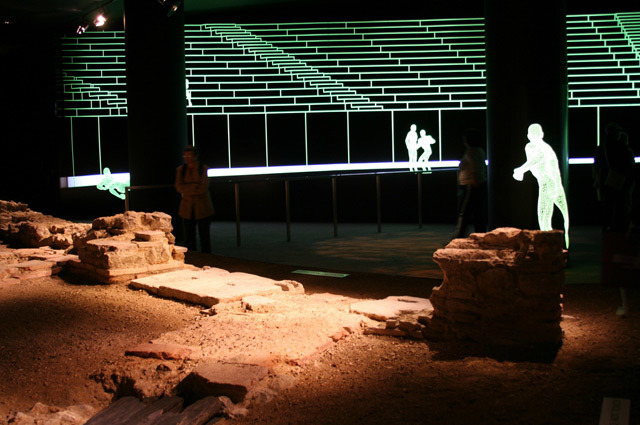 London's Roman amphitheatre, by steve_w 