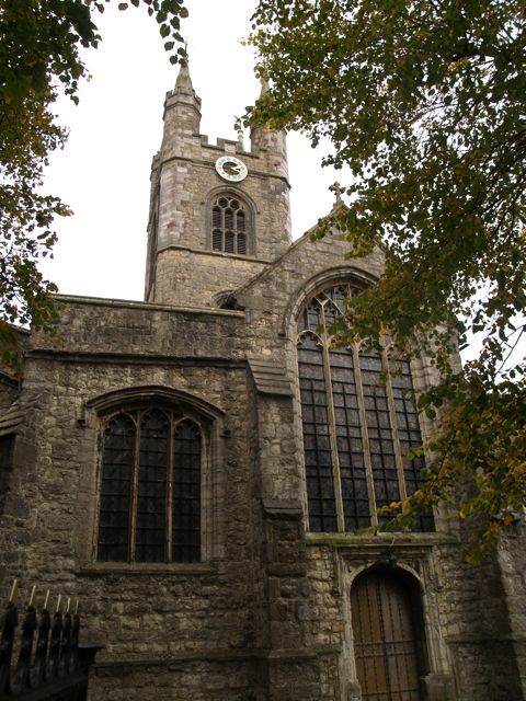 The Church, which is subject to a local campaign for it's restoration.  