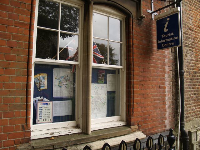 Tourist information was sadly closed when we arrived 