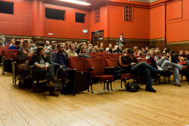 The Shoot teams wait to see all the photos  Dean Nicholas