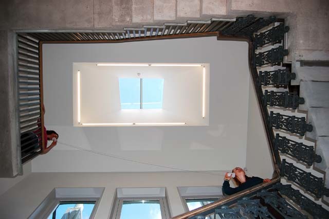 Paper cup communication at Whitechapel Gallery - our winning shot Team Londonistas