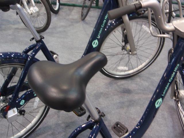 Our only sore point (and it's a very sore one) is the saddle. It's attached with a quick-release pull (good for adjusting height, but also prone to theft), but more importantly, it is quite literally a pain in the arse. Maybe our backsides aren't those expected by TfL, but it was a trial to do even one lap around the small test course and remain seated the whole way.