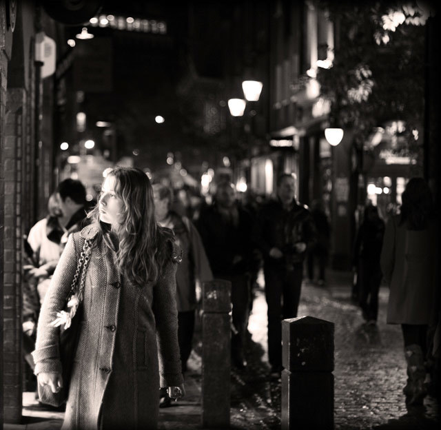 The lights of a big city 