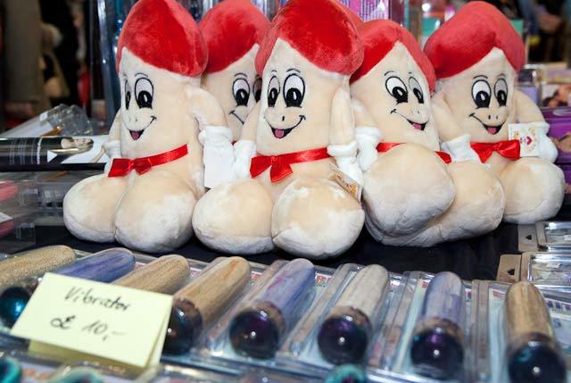 Big smiley penis toys anyone?  