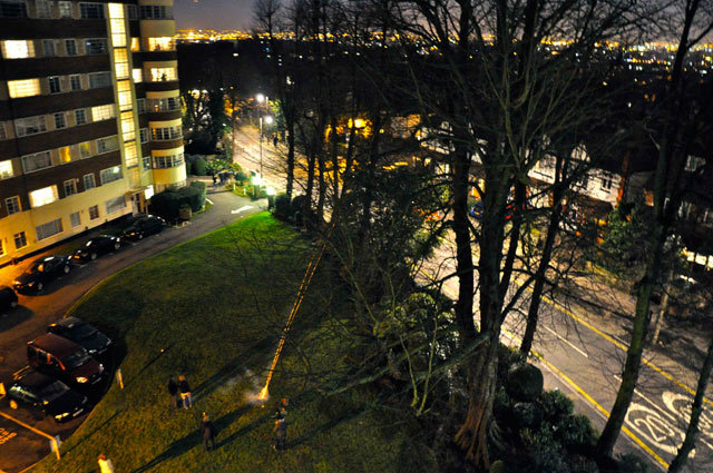 Of course, you don't need a six-figure budget to make firework fun, as this pic from Northwood Hall, Highgate shows Image / pixelthing