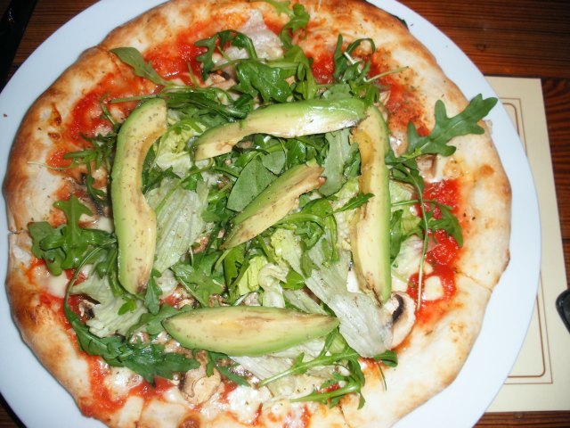 Salad Pizza!