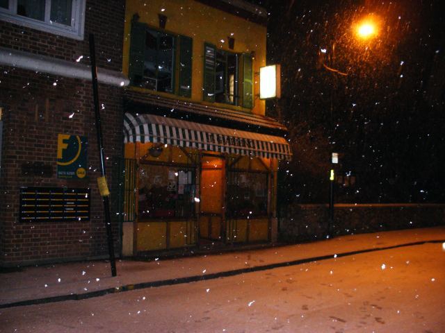 In weather like this you need to keep it local.