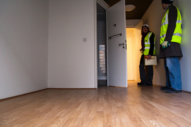 Single bedroom in a "4-bed cluster"