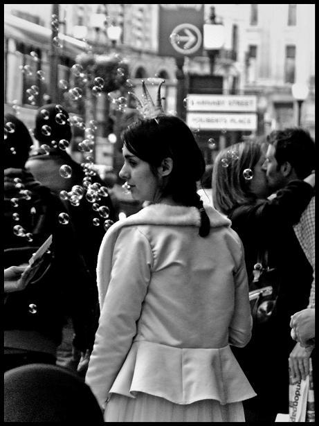 A fairy tale moment in the middle of busy Regent Street