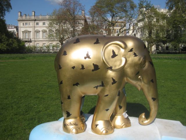 Simple, but effective. Golditrunks, here, shines out in Green Park.