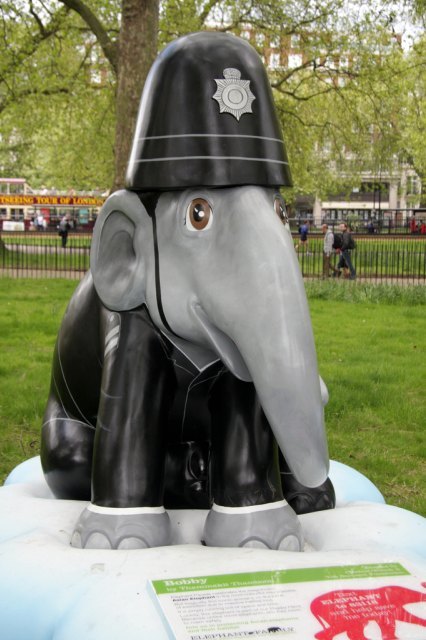 'Bobby' in Speakers' Corner. Image by thegirlg in the Londonist Flickr pool.