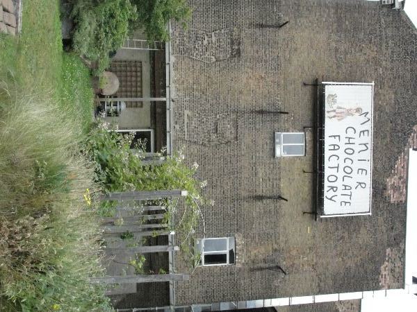The Menier's roof garden: what you can't see from the train