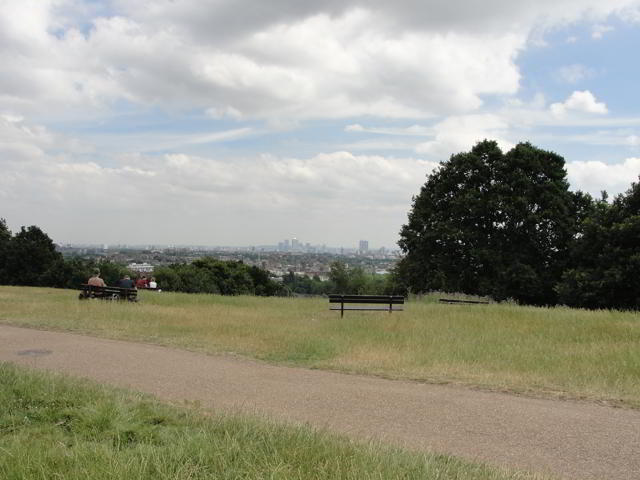 "Because of the cold, Parliament Hill wasn't busy... She selected a bench from where they could see the view across the city but which also looked over the path." p.167