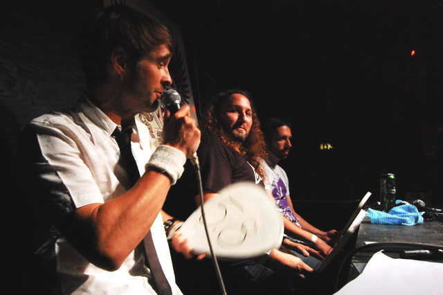 Judges - Zak, previous champ and organiser. Ian, roadie to Robert Plant etc. Gazz, In Me guitarist