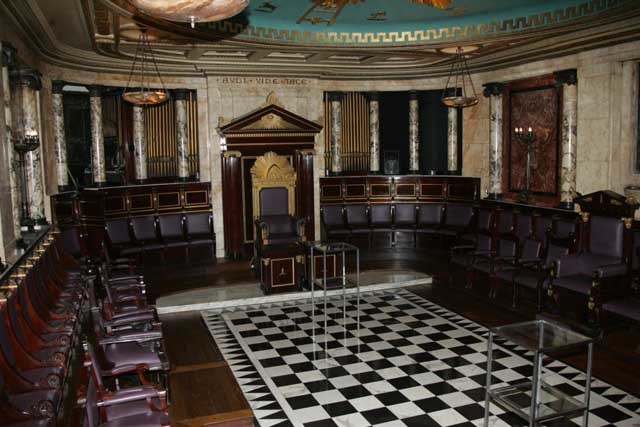 Interior of the Masonic Temple on Liverpool Street, by M@.