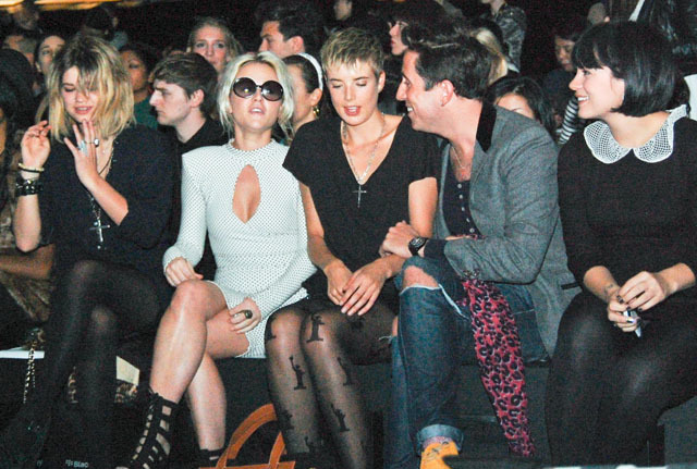 House of Holland front row