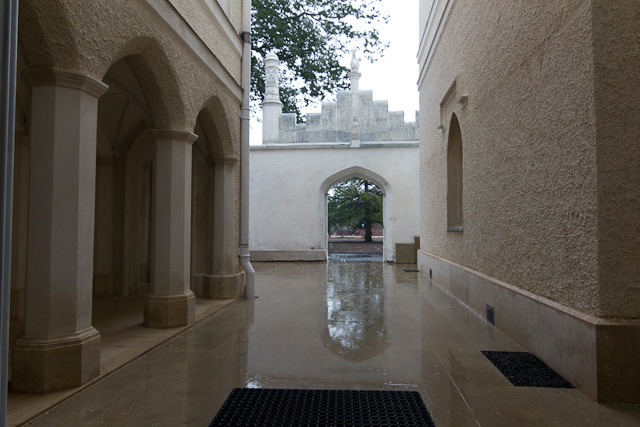 The main entranceway.
