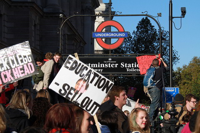 In Pictures: Student Protest Against Tuition Fees | Londonist