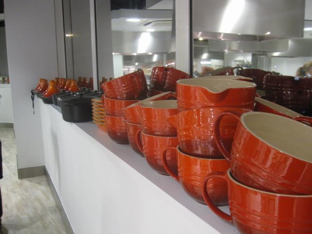 More Le Creuset than your average wedding list.