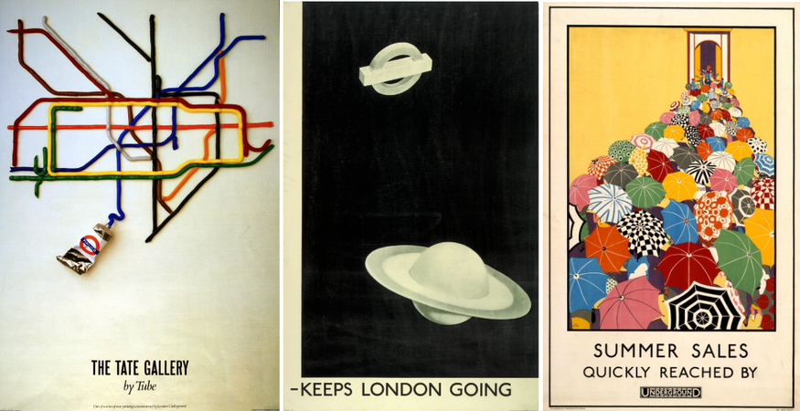 Posters: The museum holds an enormous range of transport posters - part of one of the most important collections of graphic art in the world, and dating back over a century. Over 5000 reprints can be ordered online. A selection are also available in-store, including these three design classics.