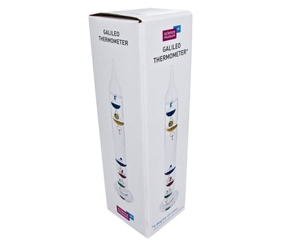 Galileo first dreamed up this invention over 400 years old, but it will never go out of fashion. The ornamental glass thermometer has five precisely-weighted coloured balls which rise and fall according to the temperature. Beautiful and useful, too. Buy here.