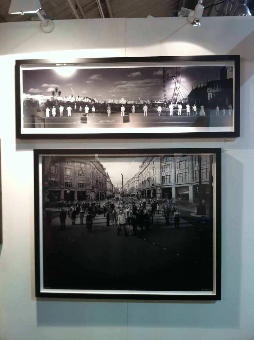 Standing Very Still (Westminster Bridge and Oxford Circus), Dominic Harris - Digital C-Type print on Fuji Crystal Archive paper