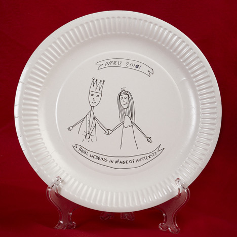 Paper plate design by Emma Morton.