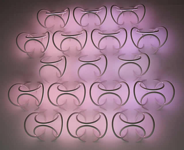 Wall Piercing. Designed by RON GILAD. Manufactured by FLOS