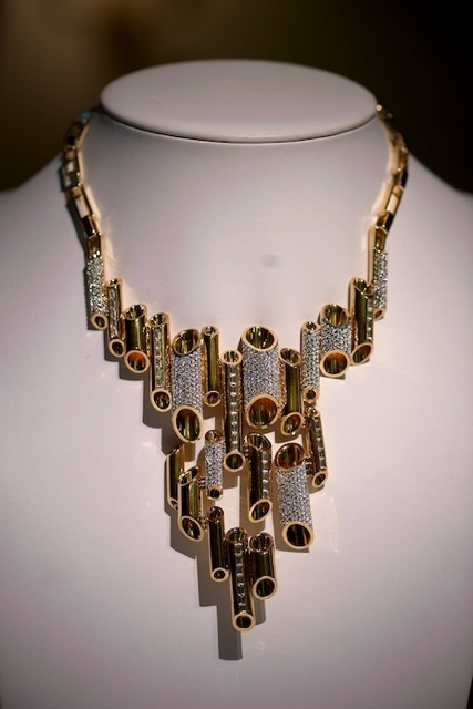 One of Lara Bohinc's statement necklaces. 