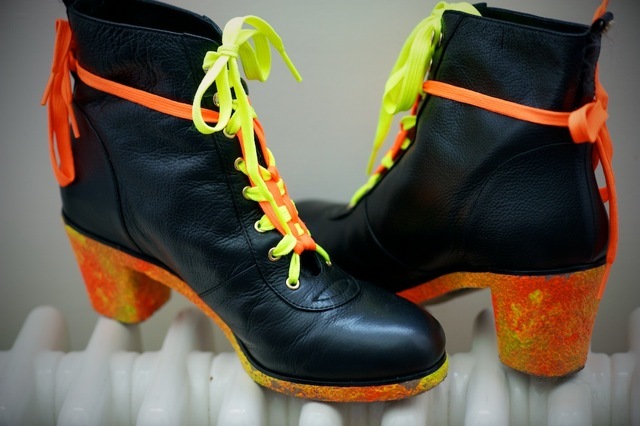 Flip Flop boots customised by Cooperative Designs. 