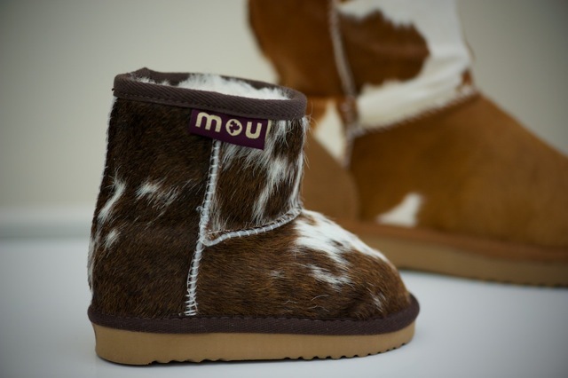 Now the kids can complete on all the fashion fronts with these fantastic skin boots from Mou. 